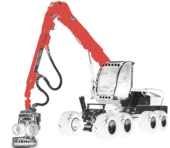 Equipement Abatteuse TCi 1165 | Cuoq Forest Diffusion